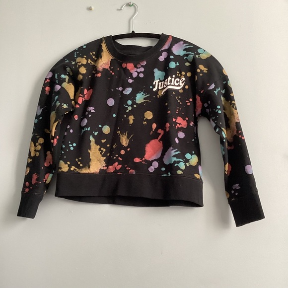 Justice Matching Tie- Dye Joggers and Sweatshirt Set - Picture 4 of 5